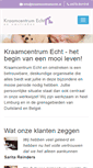 Mobile Screenshot of kraamcentrumecht.nl